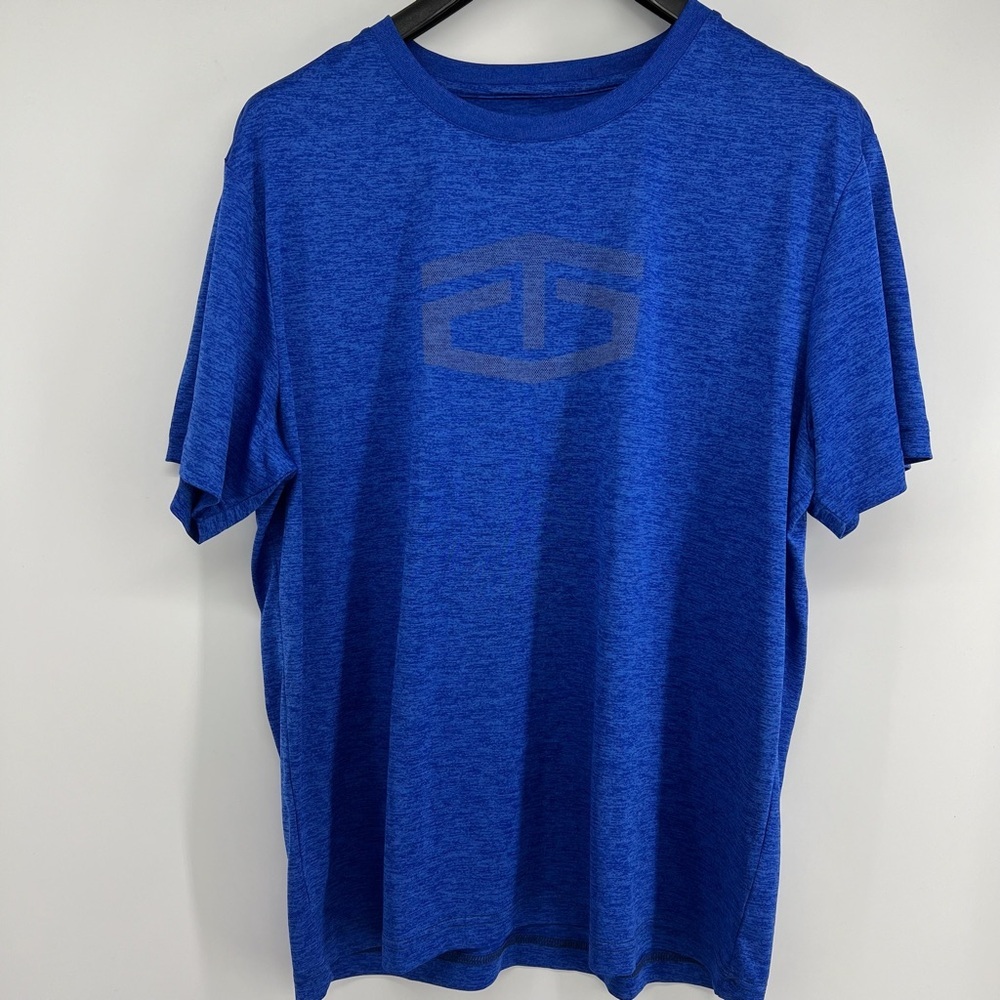 TapOut Sz Large Royal Blue Workout Training Tshirt